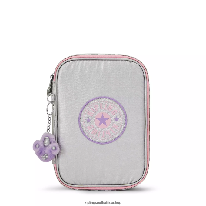"Bags" 100 Pens Metallic Case 4ZZH622 Kipling Women Candy metal Fun