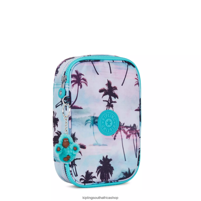 \"Bags\" 100 Pens Printed Case 4ZZH588 Kipling Women Shadow Palm Print