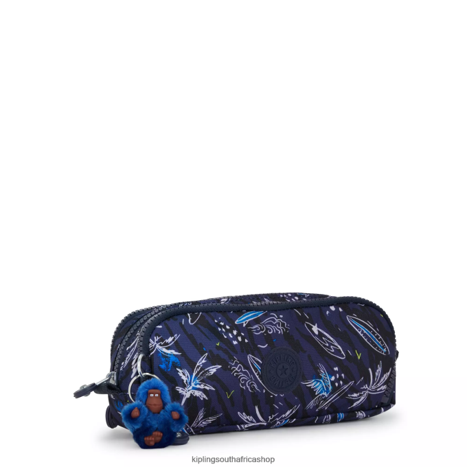 \"Bags\" Gitroy Printed Pencil Case 4ZZH600 Kipling Women Surf Sea Print